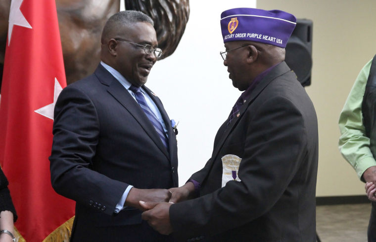 Purple Heart ceremony